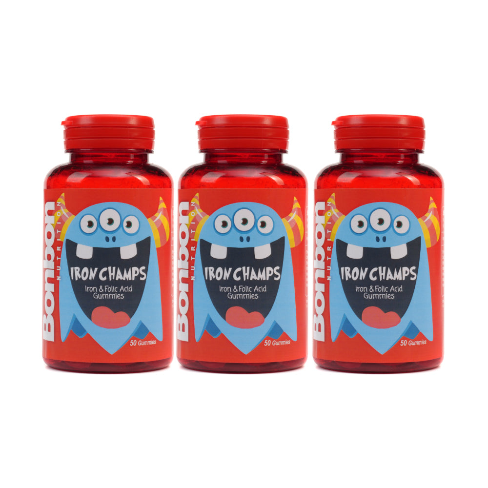 IRON CHAMPS - Iron & Folic Acid Gummies