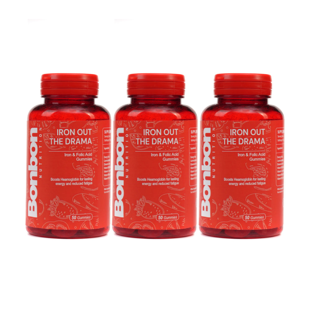 IRON OUT THE DRAMA - Iron & Folic Acid Gummies