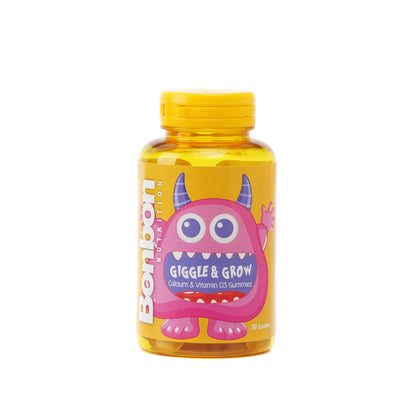 GIGGLE & GROW - Calcium & Vitamin D3 Gummies