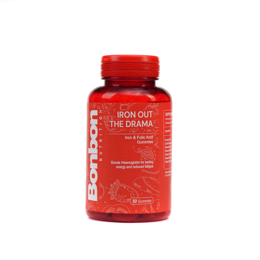 IRON OUT THE DRAMA - Iron & Folic Acid Gummies
