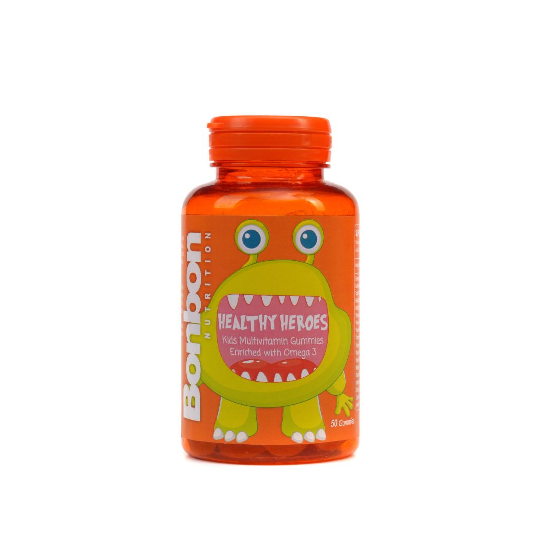 HEALTHY HEROES - Kids Multivitamin + Omega-3 Gummies