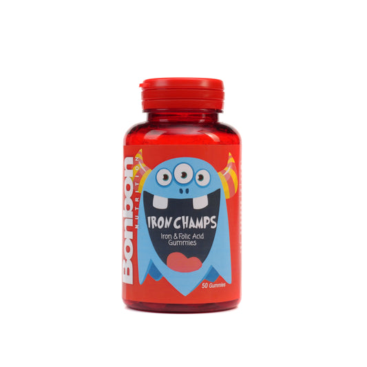 IRON CHAMPS - Iron & Folic Acid Gummies