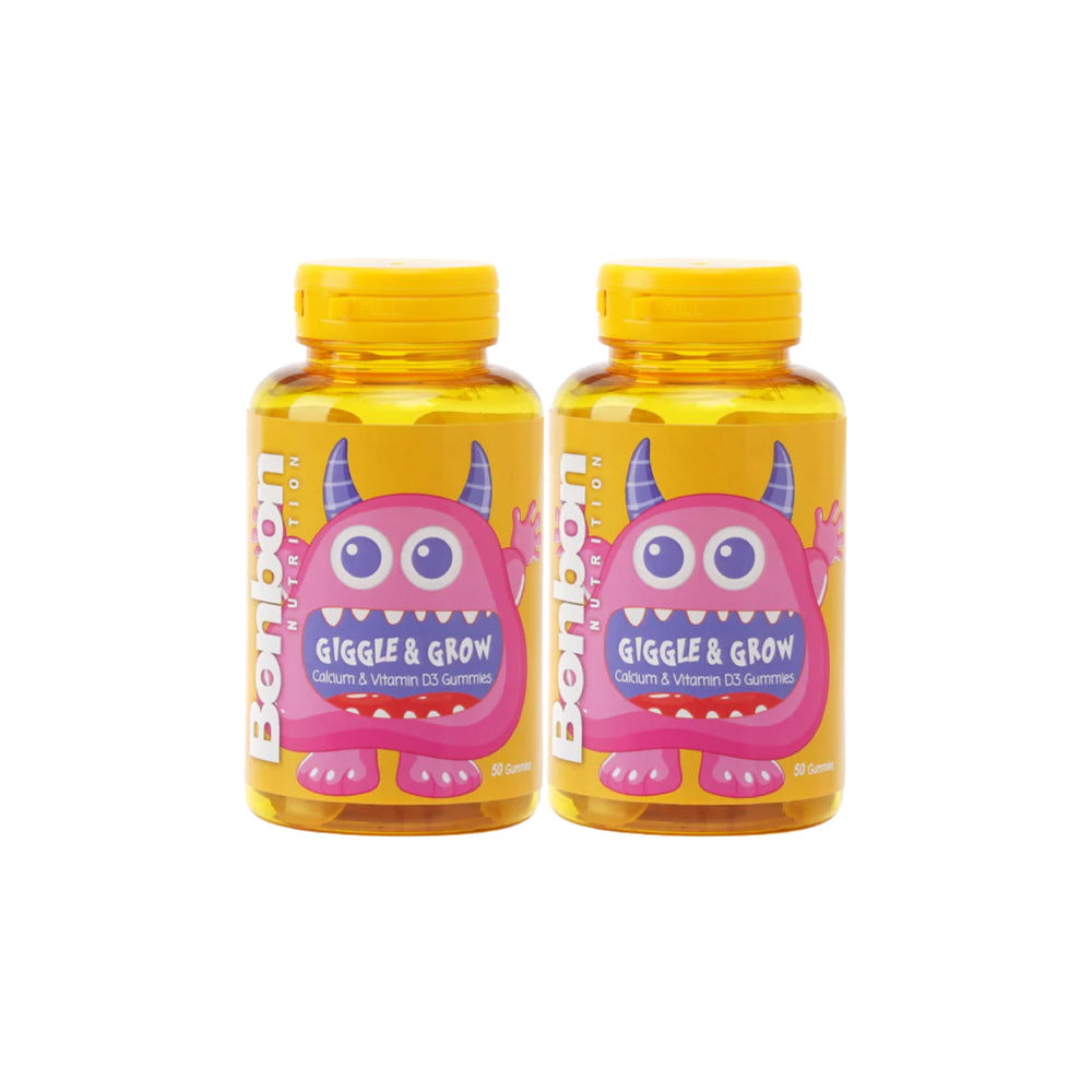 GIGGLE & GROW - Calcium & Vitamin D3 Gummies