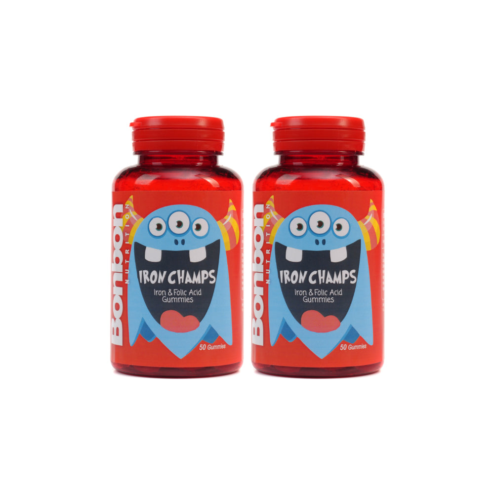 IRON CHAMPS - Iron & Folic Acid Gummies