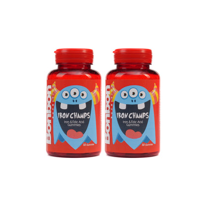 IRON CHAMPS - Iron & Folic Acid Gummies