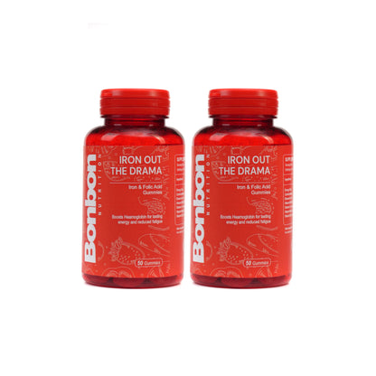 IRON OUT THE DRAMA - Iron & Folic Acid Gummies