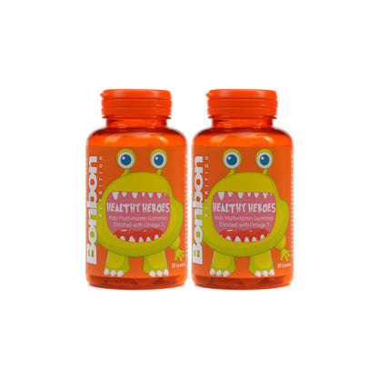 HEALTHY HEROES - Kids Multivitamin + Omega-3 Gummies